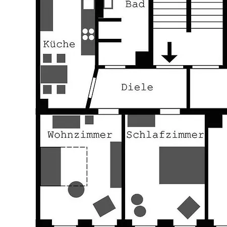 Schoener Wohnen Im Denkmal - Grosszuegig Geschnitten, Kostenfreies Wlan Lägenhet *
